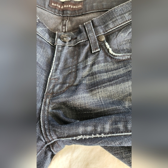 NWOT Rock & Republic dark jeans - Size 27 - Picture 7 of 12